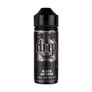 Black Aniseed 100ml Shortfill E Liquid by Drip