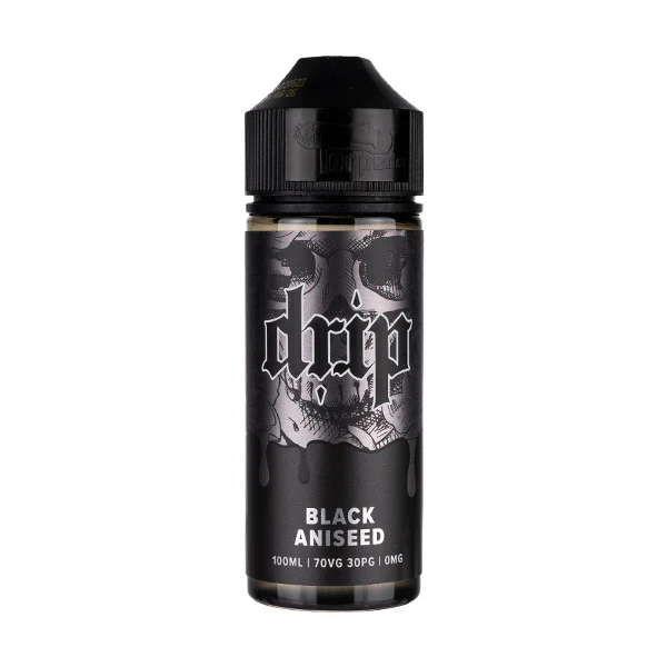 Black Aniseed 100ml Shortfill E Liquid by Drip