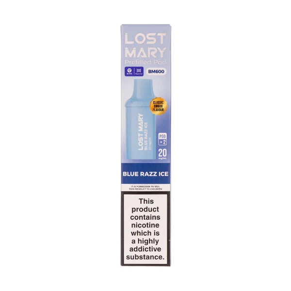 Blue-Razz-Ice-BM600-Prefilled-Pods-by-LostMary