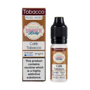 Cafe Tobacco 50-50 E-Liquid by Dinner Lady