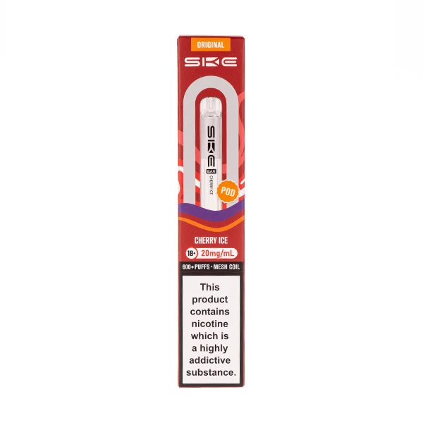 Cherry Ice Crystal Bar 600 Prefilled Pod by SKE