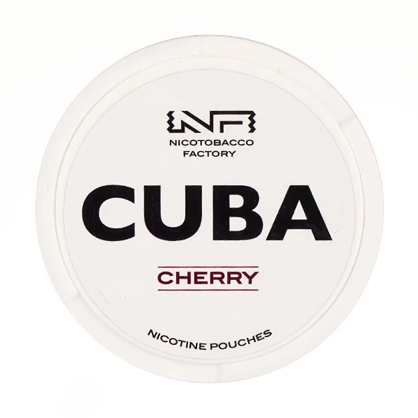 Cherry Nicotine Pouches by Cuba White
