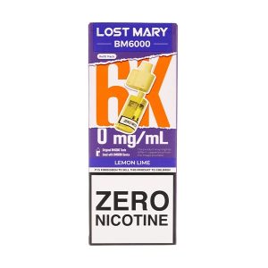 Lemon Lime BM6000 Prefilled Pod Refill by Lost Mary