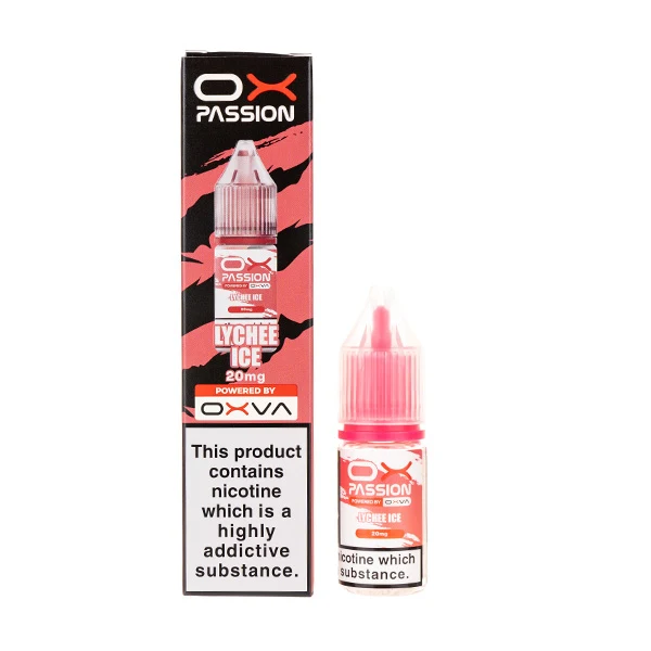 Lychee Ice Nic Salt E Liquid by OXVA OX Passion