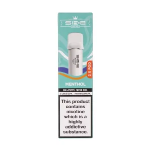 Menthol Crystal 600 Pro Prefilled Pods by SKE