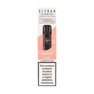 Peach-Ice-ElfBar-600-Prefilled-Pods