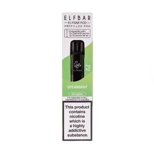 Spearmint ELFBAR 600 Prefilled Pods