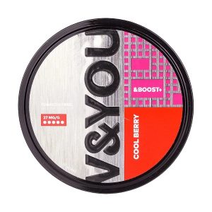 V&YOU Cool Berry &Boost+ Nicotine Pouches 15mg